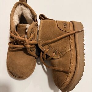 UGG (Neumel) Kids Brown Suede Boots